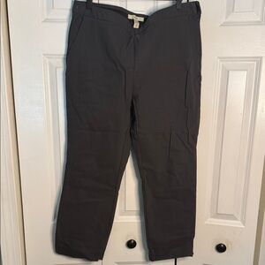 Lark & Ro Men's Charcoal Chinos